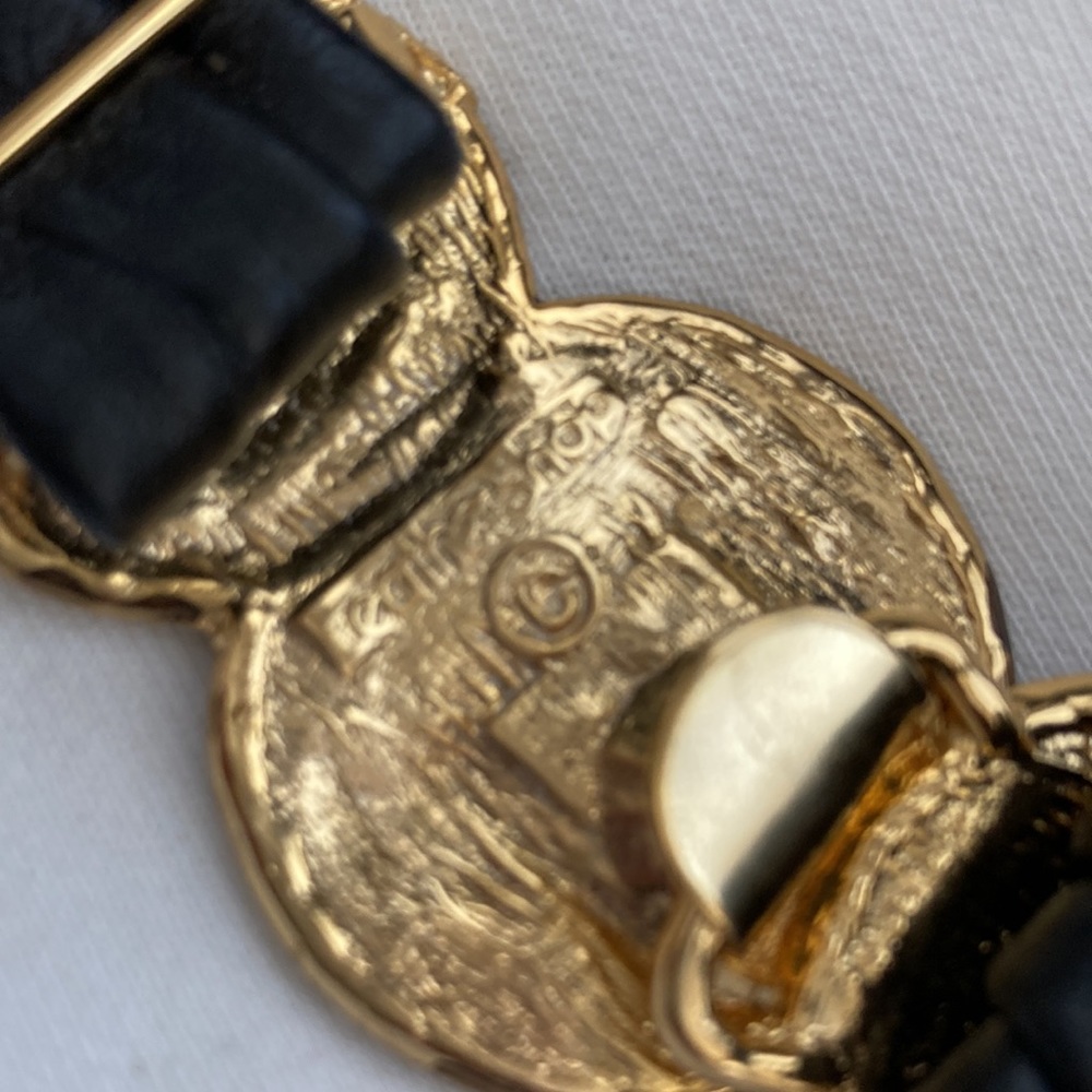 Roman coin leather belt vintage - Picture 5 of 5